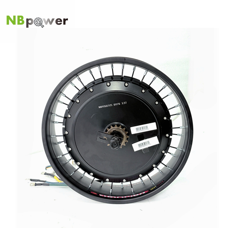 72V 8000W Brushless Hub Motor - NBpower/QS V3 273 40H 오토바이 20/24/26x4.0