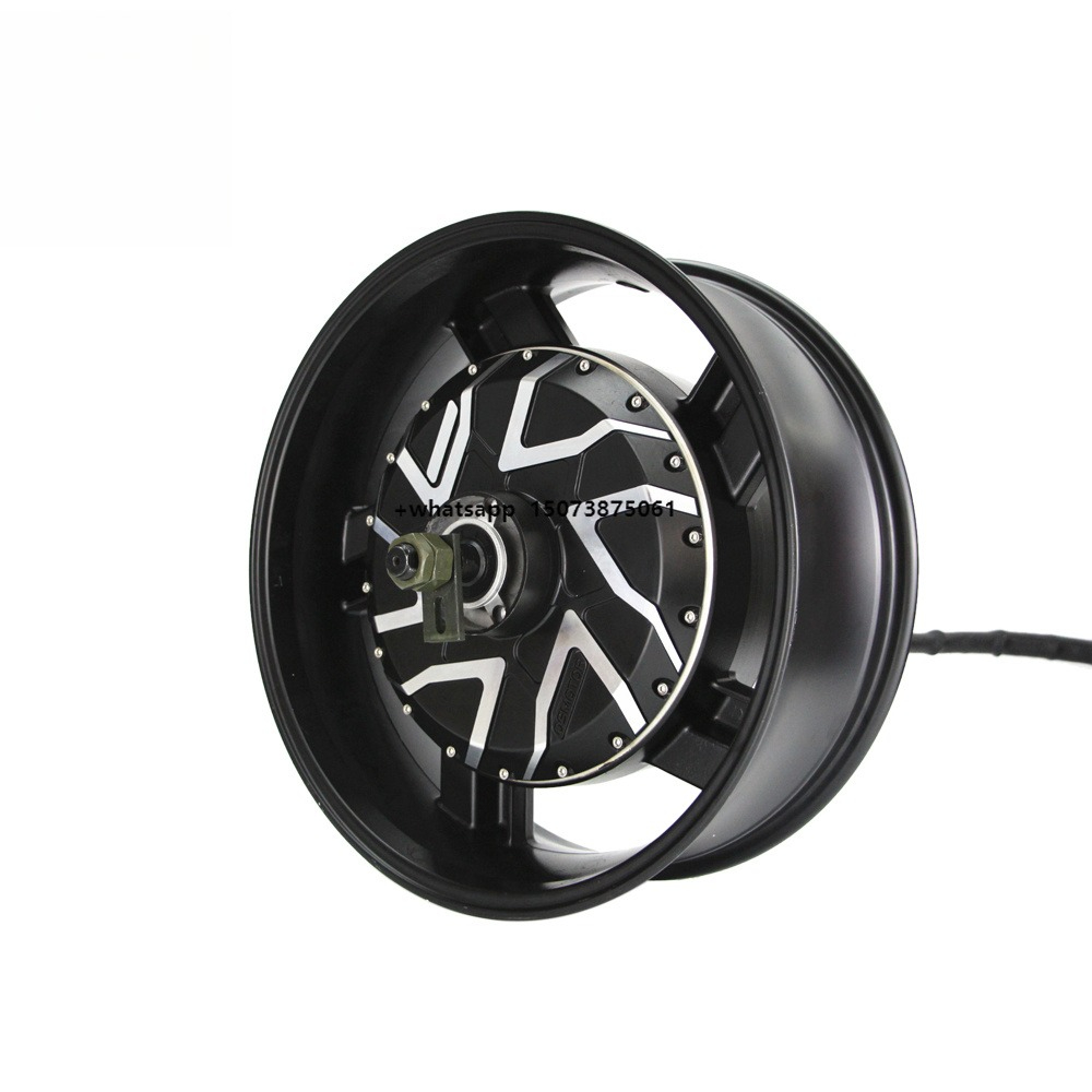 12000W Electric Motorcycle Hub Motor - QSMOTOR 17X6.0인치 273 12000W V4 72V