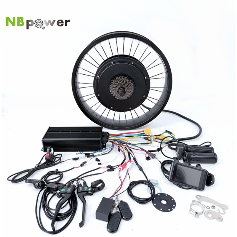 5000W Hub Motor Kit 72V - NBpower 170/190mm 드롭아웃 48-72V 5000W BLDC