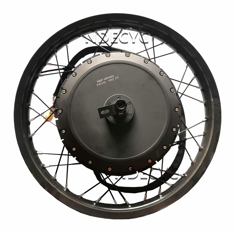 72V 8000W Brushless Hub Motor - NBpower/QS V3 273 40H 오토바이 18인치