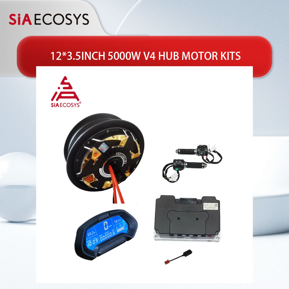 5000W Hub Motor Kit 72V - QS 모터 12*3.5인치 5000W V4 72V