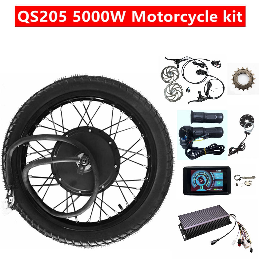 NBpower QS205 50H V3 72v 5000W - 5000W Hub Motor Kit 72V 리뷰 및 가격