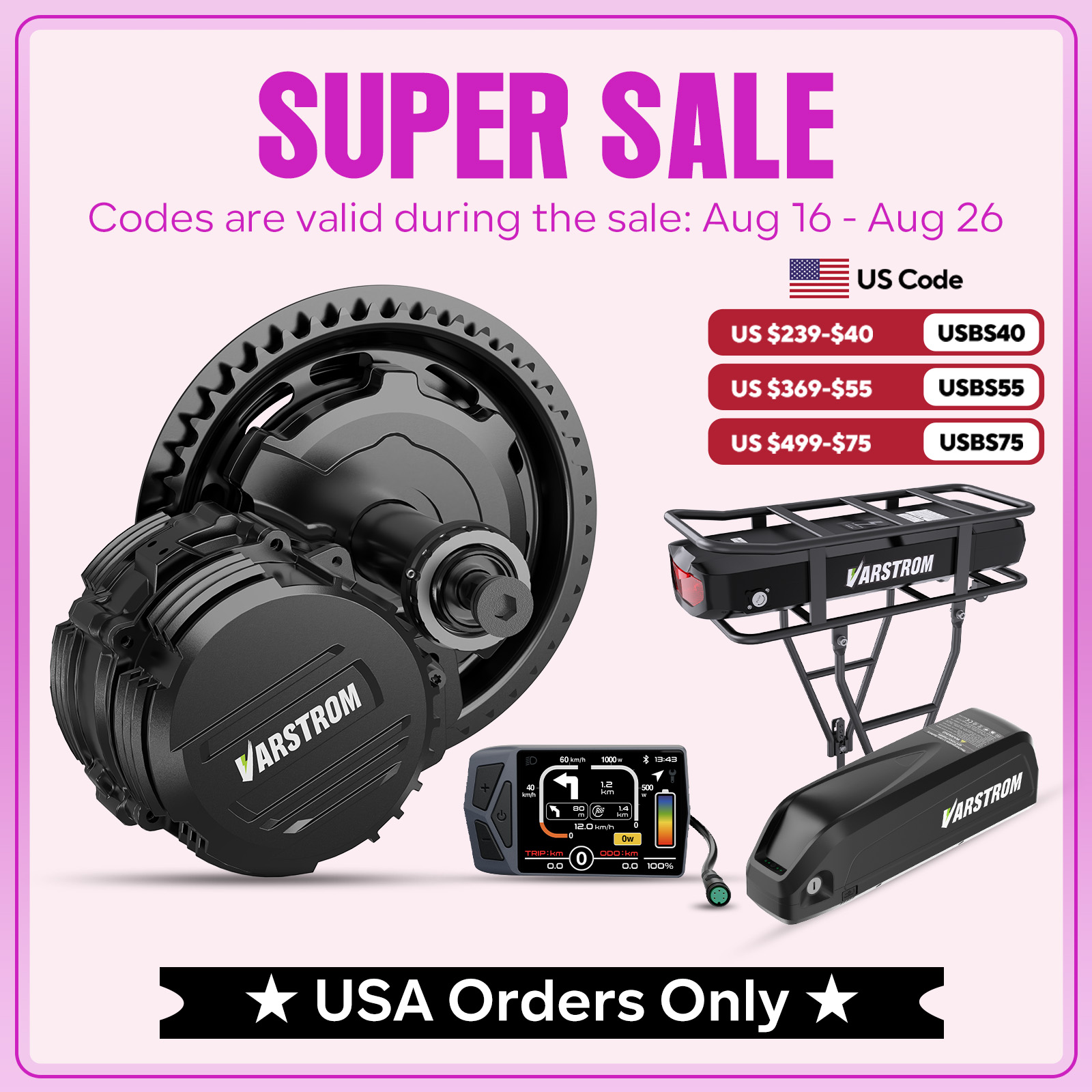 바스트롬 TSDZ2B TSDZ8 TSDZ16 미드 드라 - High Torque Brushless Mid Motor Kit 리뷰 및 가격