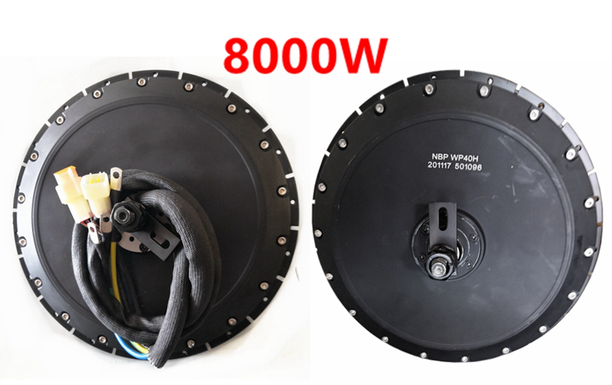 미국 재고 QS273 40H 피크 8000W 전기 자전 - 72V 8000W Brushless Hub Motor 리뷰 및 가격