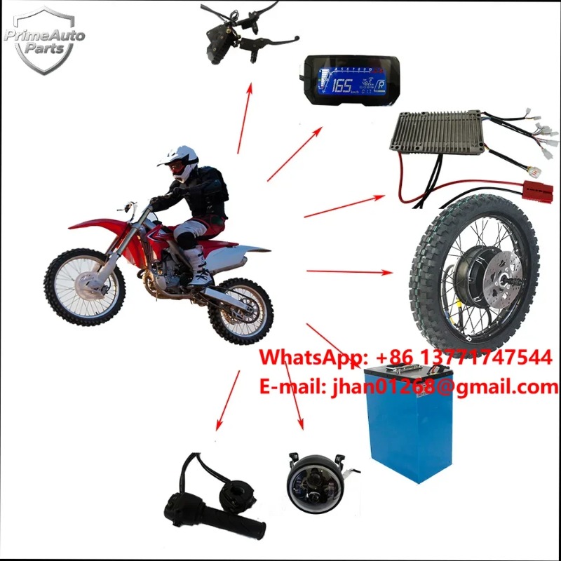 새로운 전기 변환 키트 72V 12000W 6000W  - 12000W Electric Motorcycle Hub Motor 리뷰 및 가격