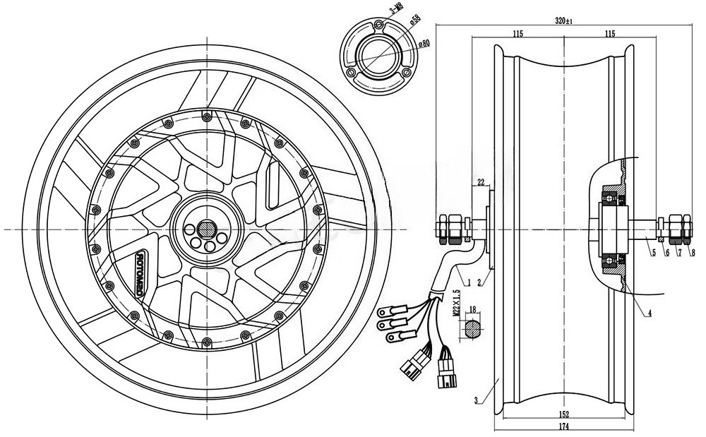 QSMOTOR 17X6.0인치 273 12000W V4 - 12000W Electric Motorcycle Hub Motor 리뷰 및 가격
