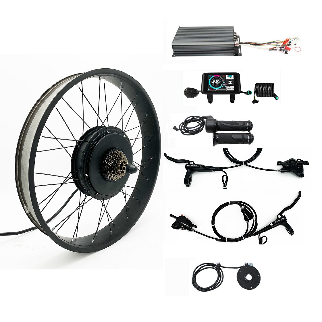 48V-72V 100A 5000W 전기 자전거 팻 휠  - 5000W Hub Motor Kit 72V 리뷰 및 가격
