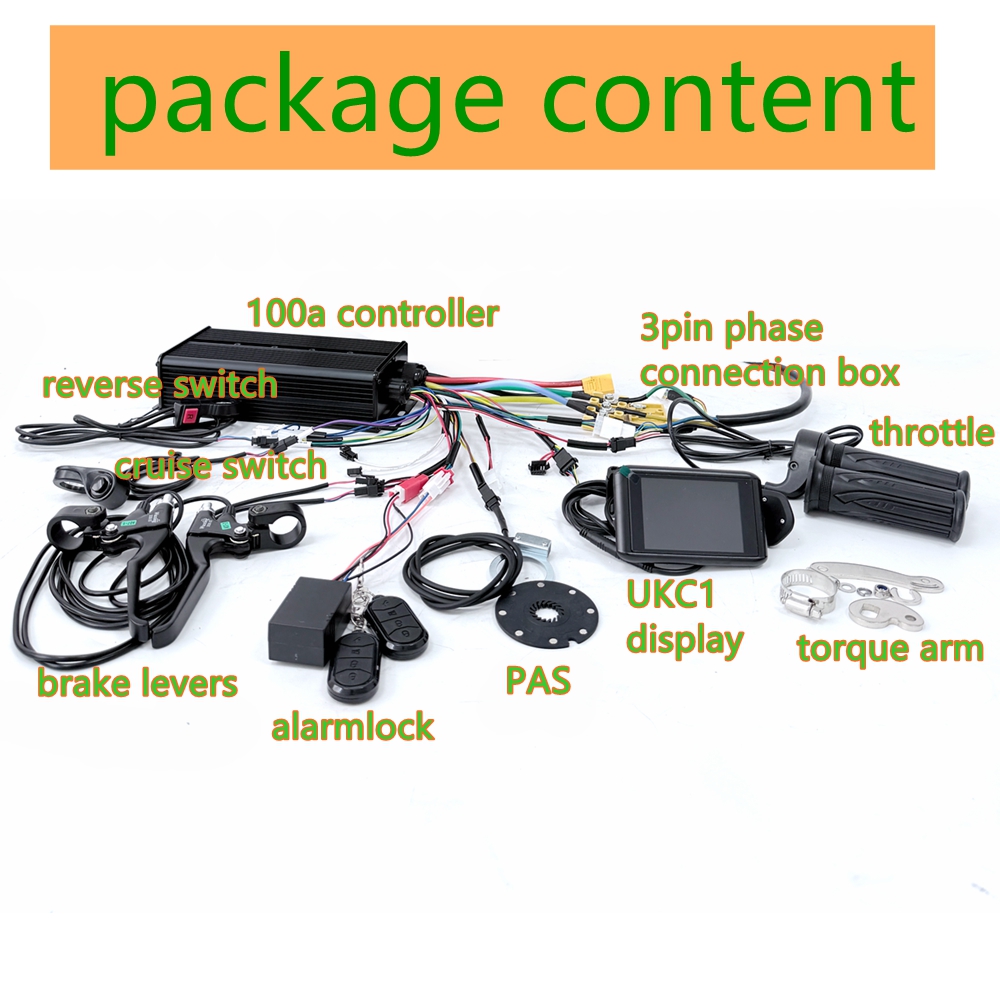 NBpower 170/190mm 드롭아웃 48-72V  - 5000W Hub Motor Kit 72V 리뷰 및 가격
