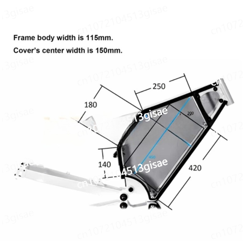 전기 자전거 내장 배터리 재고 NB 파워 엔듀로 전기  - 3000W Stealth Bomber Motor 리뷰 및 가격