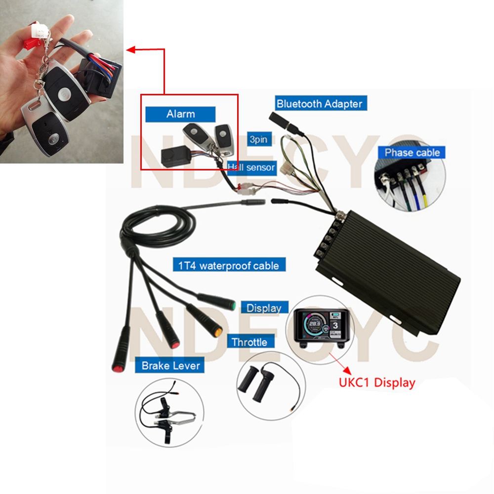 뒷바퀴 전기 자전거 모터 키트, 방수 SVMC, 150 - 5000W Hub Motor Kit 72V 리뷰 및 가격